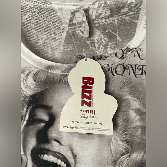 Marilyn Monroe top XL NWT - Picture 4 of 6